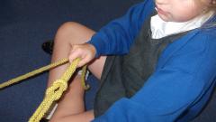 learning to tie knots