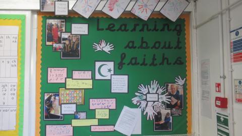 Learning and faiths display