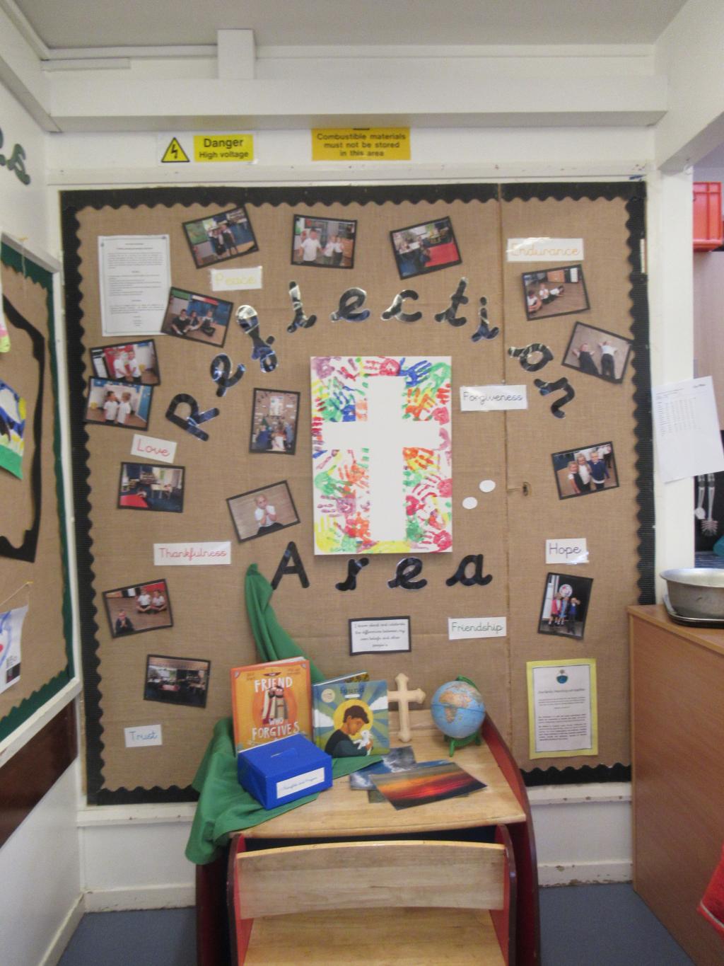 Reflection Areas in our School | Barlow Primary School